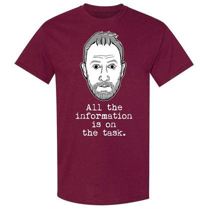 All the information is on the task - Maroon - 8