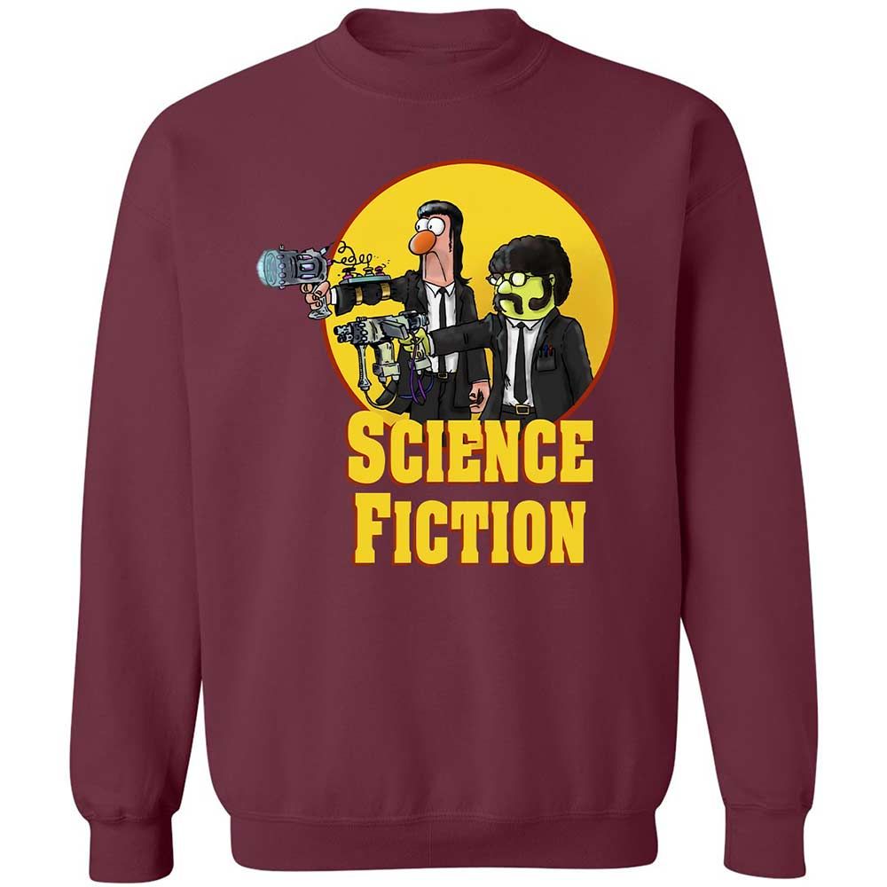 For Science Fiction - Maroon - 8