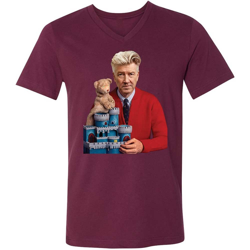 Won't you be my neighbor - Maroon - 8
