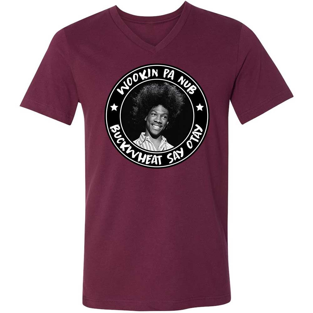 Buckwheat Say Otay - Maroon - 8