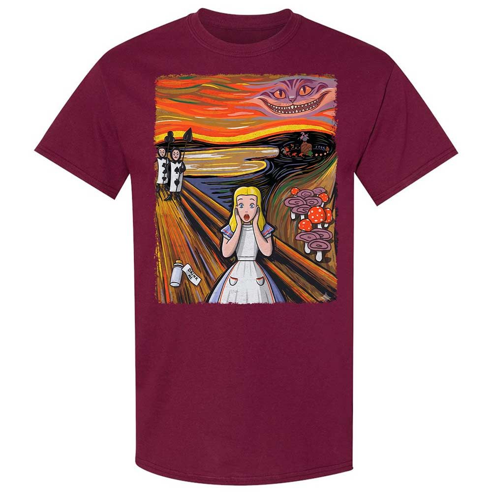 Alice in Screamland - Maroon - 8