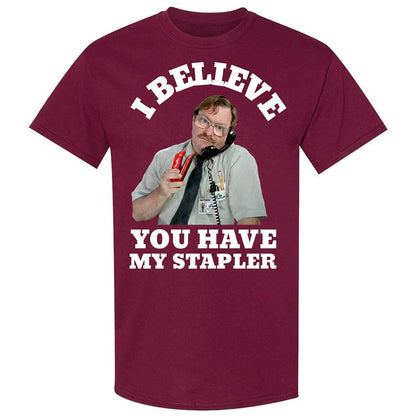 Classic Unisex T-Shirt - YFGWMRXT - Maroon - 8