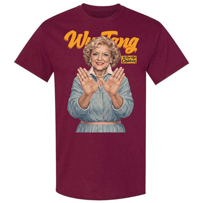 Betty. W hite - Maroon - 8