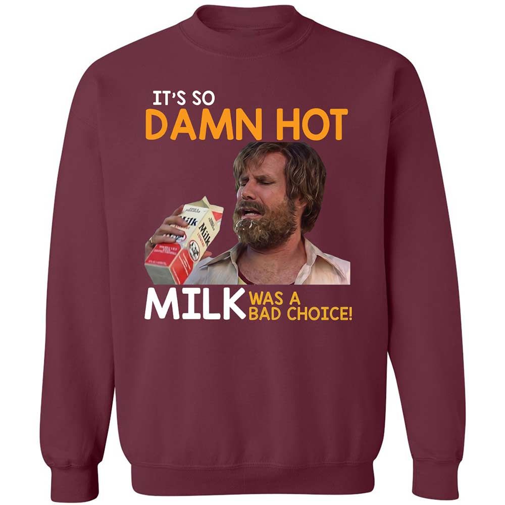 Classic Unisex Sweatshirt - 355KV7CM - Maroon - 8