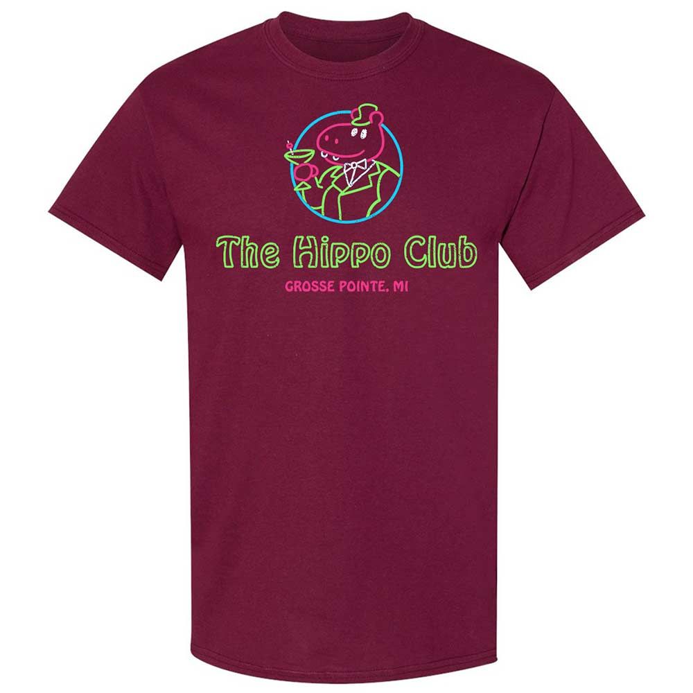 Hippo Club - Maroon - 8