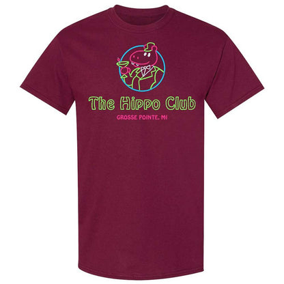 Hippo Club - Maroon - 8