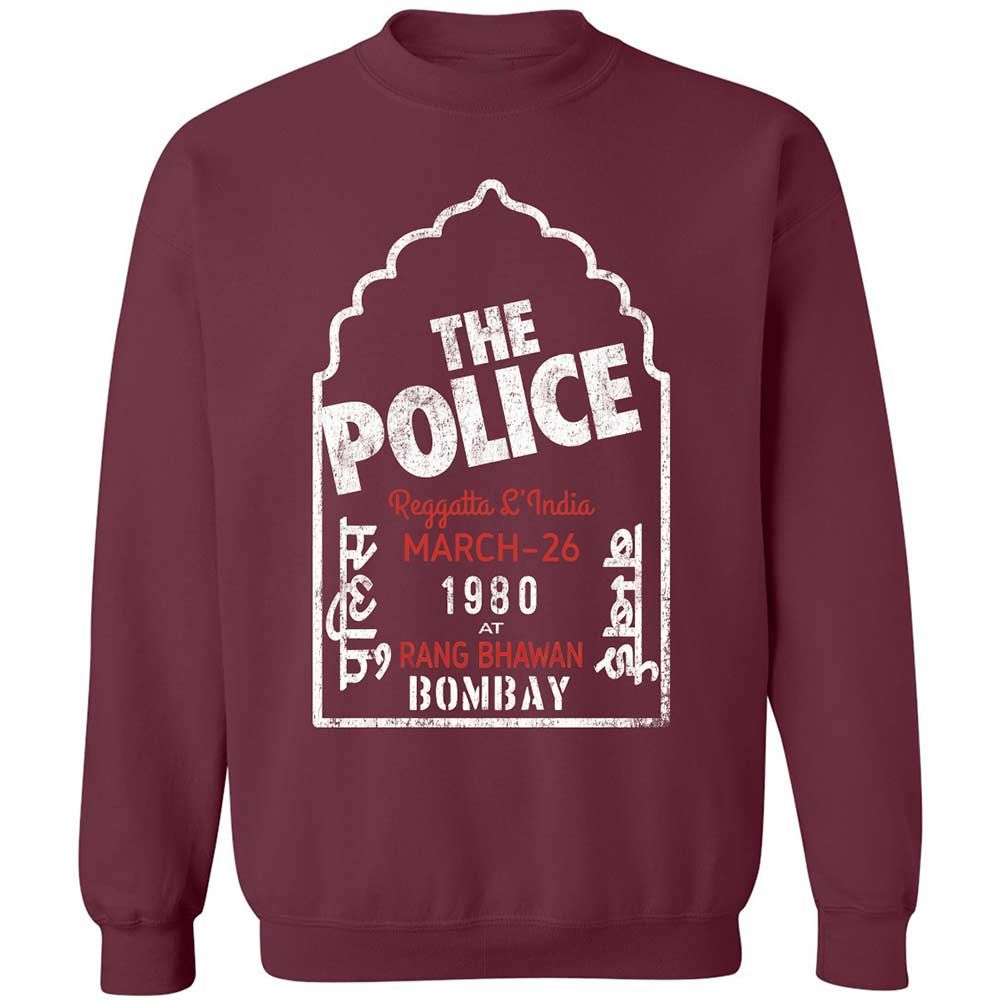 Classic Unisex Sweatshirt - Q45MC7JT - Maroon - 8