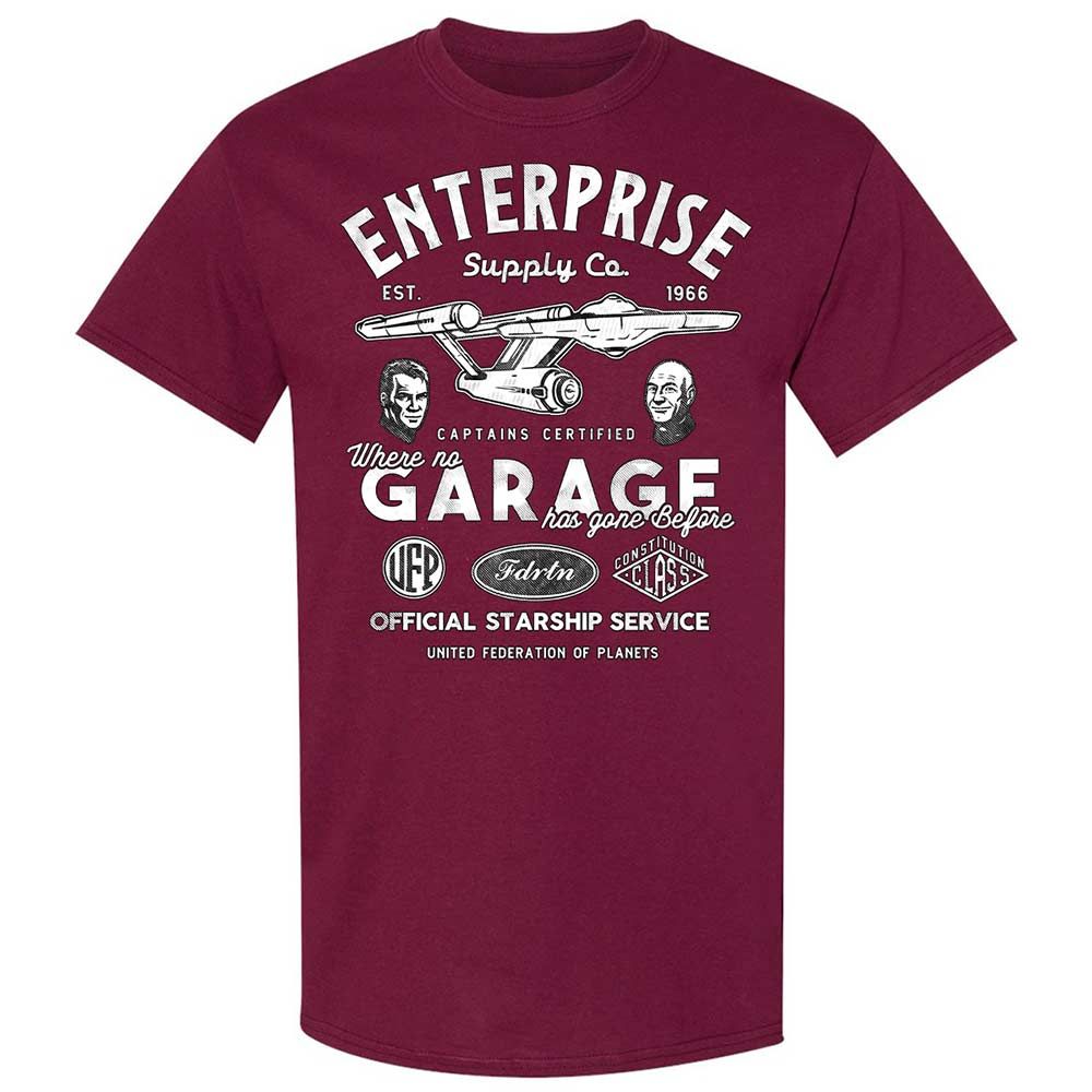 Classic Unisex T-Shirt - GTA8UQJU - Maroon - 8