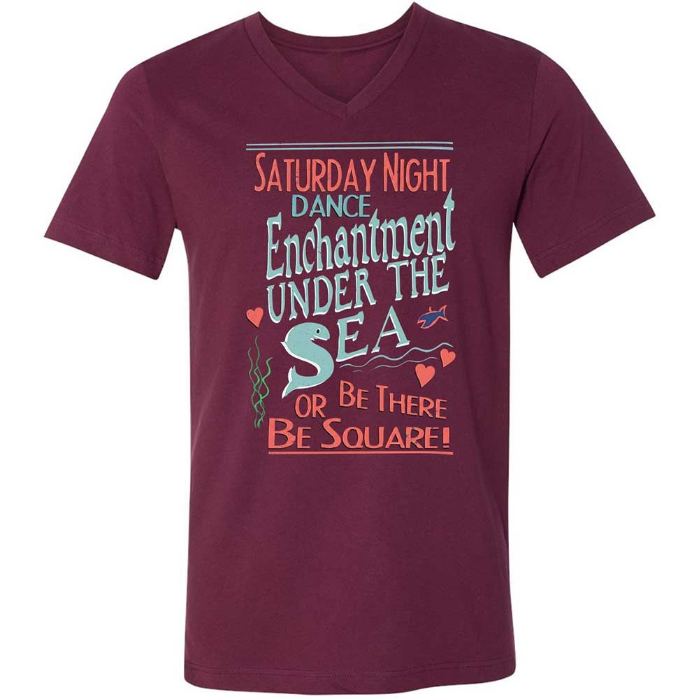 Enchantment Under the Sea Dance - Maroon - 8