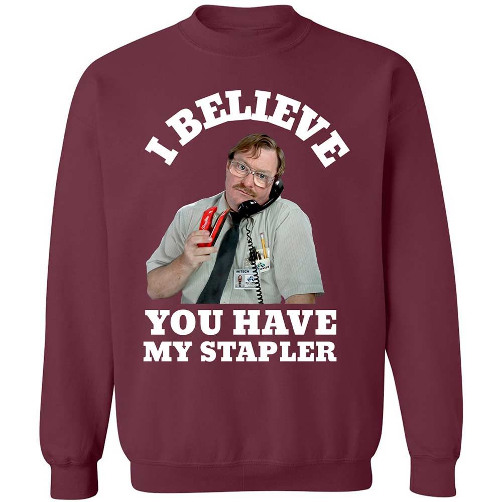 Classic Unisex Sweatshirt - QDR9LBFN - Maroon - 8