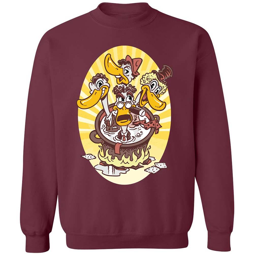 The Duck Brothers Soup - Maroon - 8