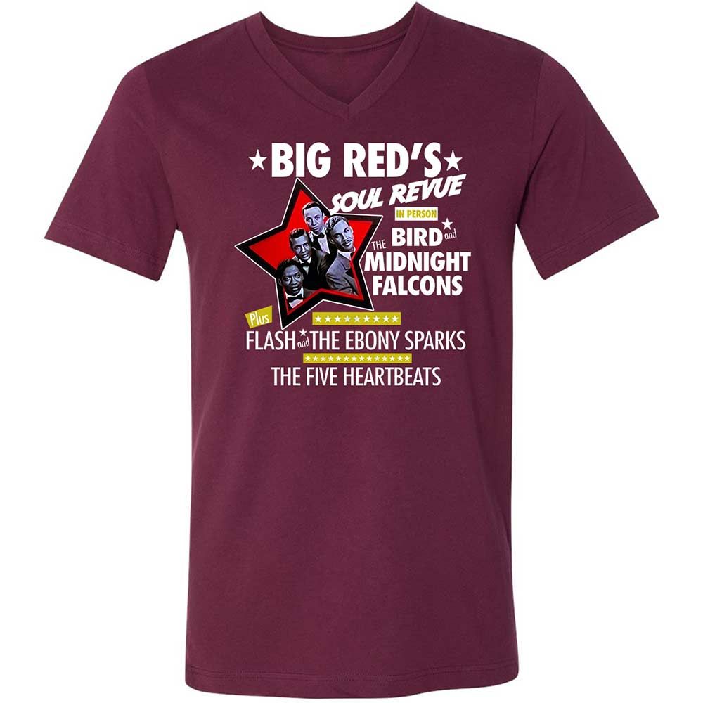 The Bird and Midnight Falcons - Maroon - 8