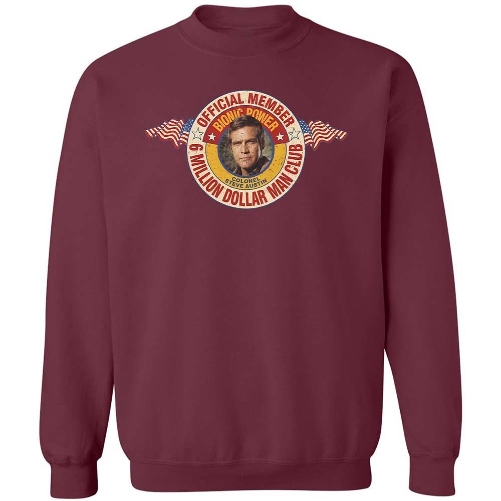 Classic Unisex Sweatshirt - U7CTTN3U - Maroon - 8