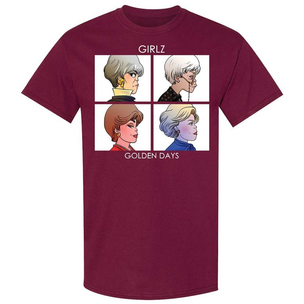 Golden Days - Maroon - 8