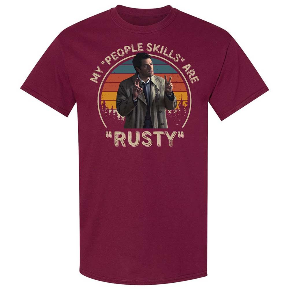 Classic Unisex T-Shirt - KQPHM8YM - Maroon - 8