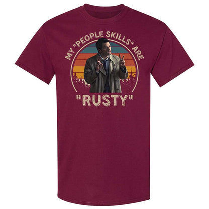 Classic Unisex T-Shirt - KQPHM8YM - Maroon - 8