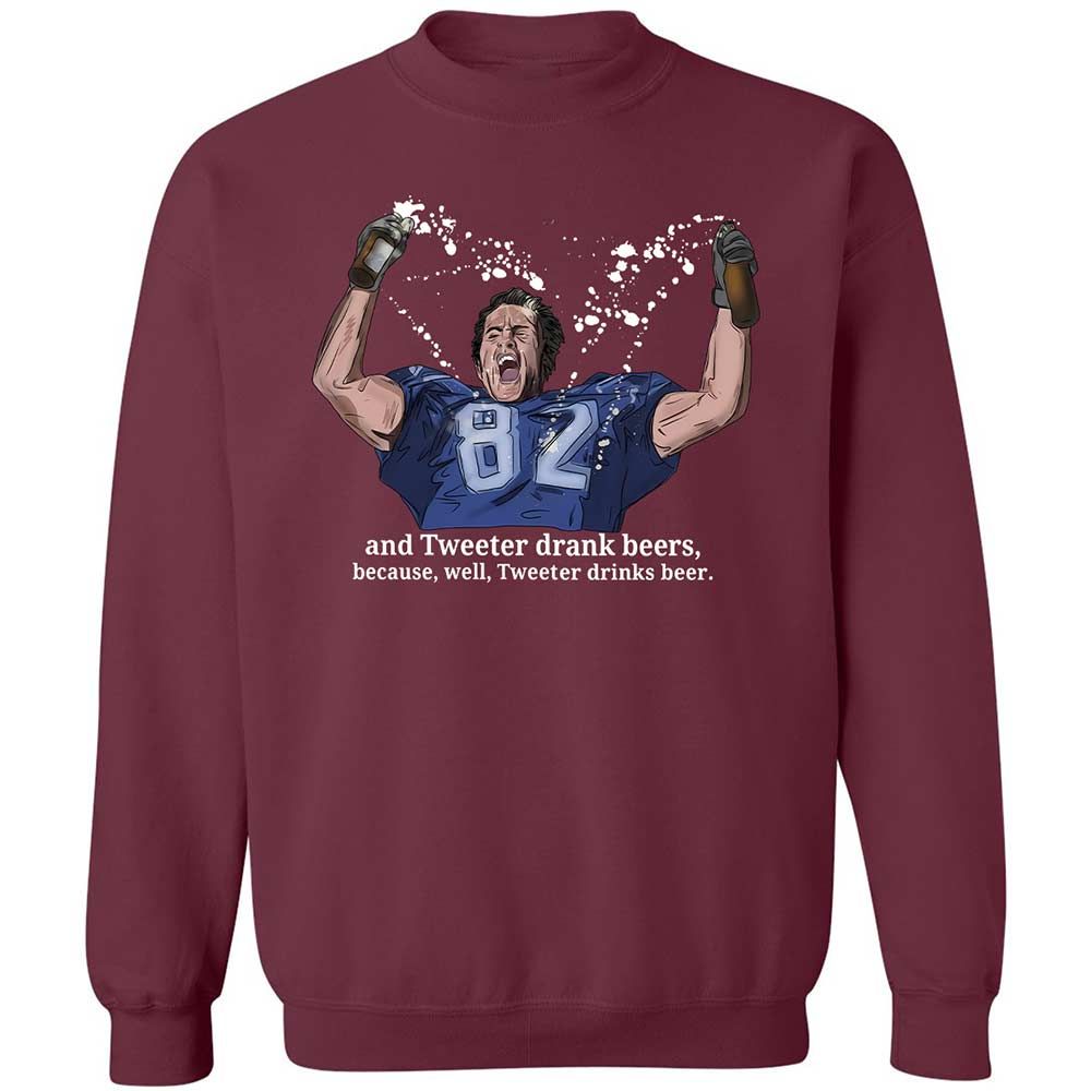 Classic Unisex Sweatshirt - YBGPXSAG - Maroon - 8