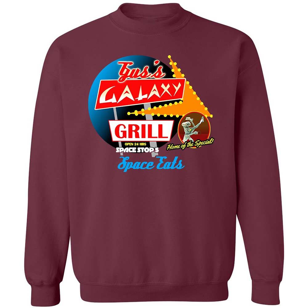 Classic Unisex Sweatshirt - ZPAU99EM - Maroon - 8