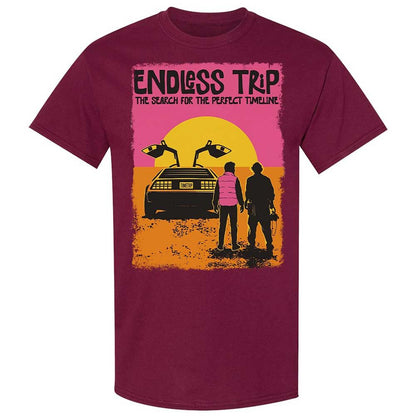 Classic Unisex T-Shirt - 1LRELPGV - Maroon - 8