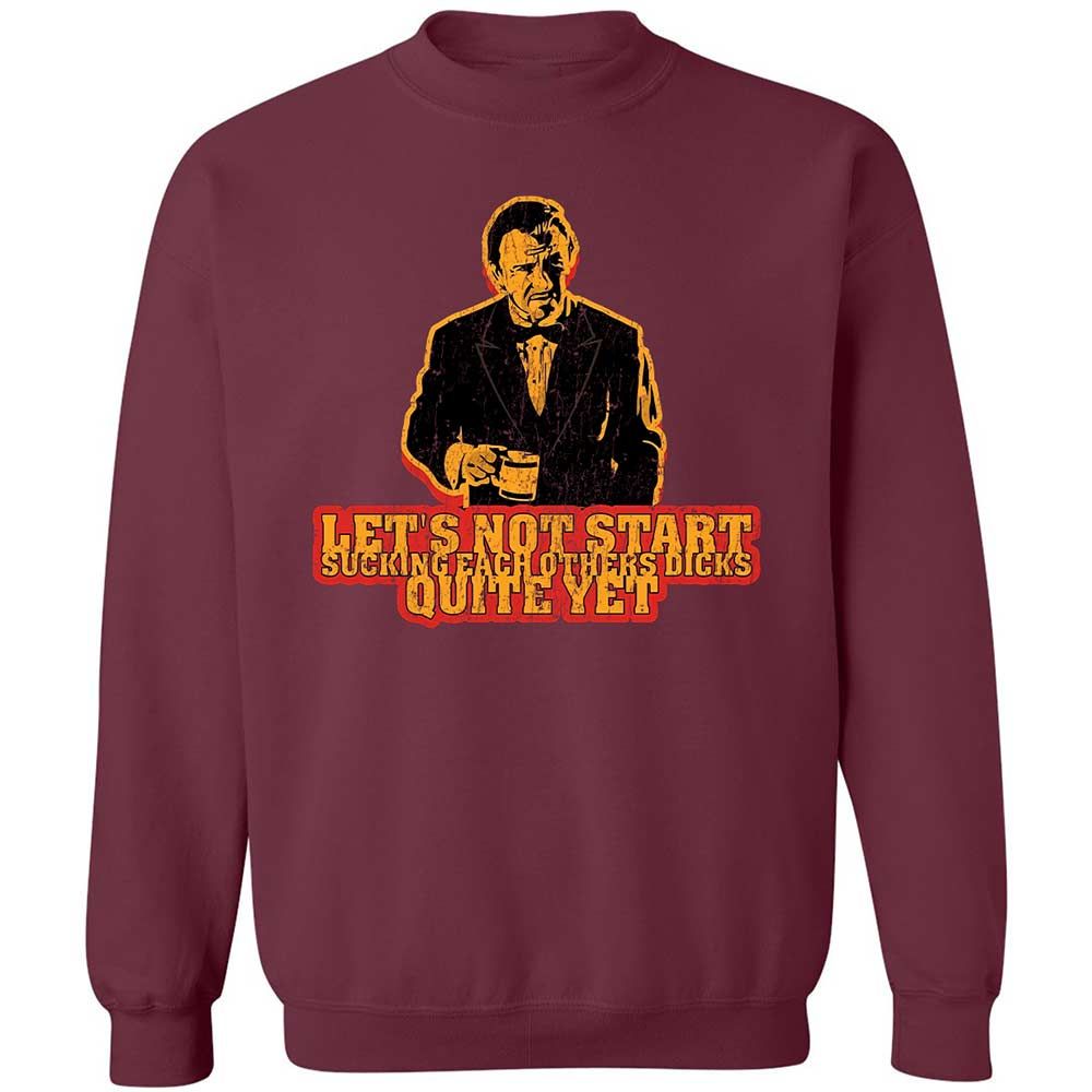 Classic Unisex Sweatshirt - YJTEY3ZQ - Maroon - 8
