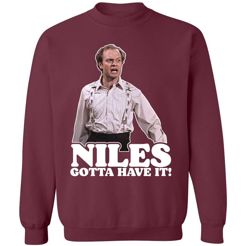 Niles Gotta Have It - Maroon - 8