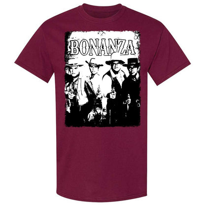 Ponderosa Ranch Crew - Maroon - 8