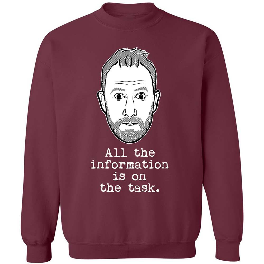 All the information is on the task - Maroon - 8