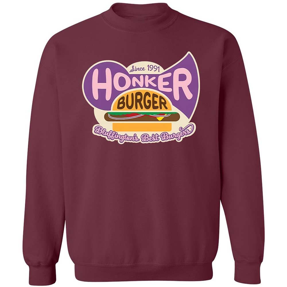 Honker Burger - Maroon - 8
