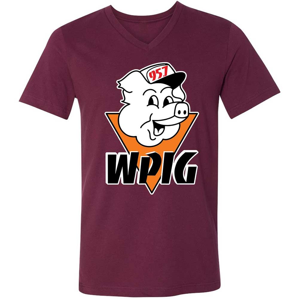 Wpig 95.7 Radio Station - Maroon - 8