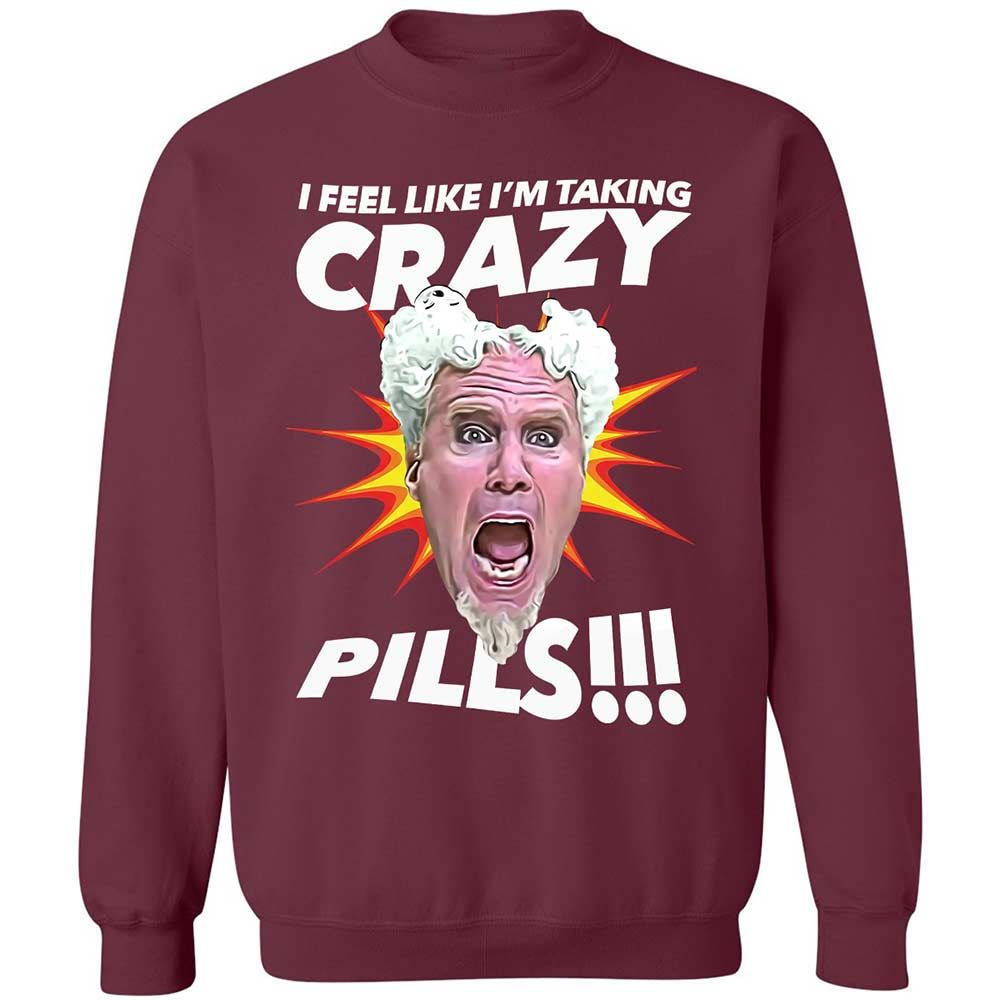 Classic Unisex Sweatshirt - TEH9D52Q - Maroon - 8
