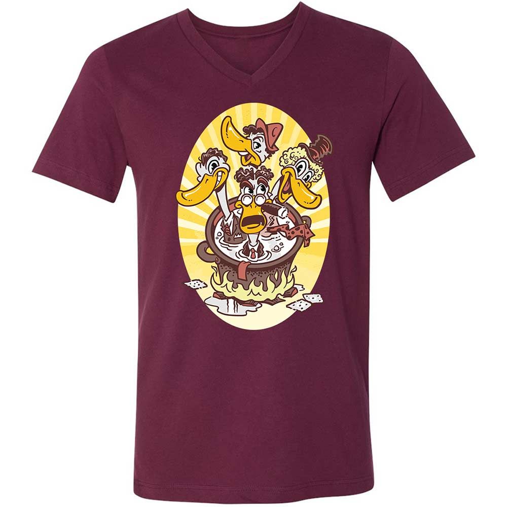The Duck Brothers Soup - Maroon - 8