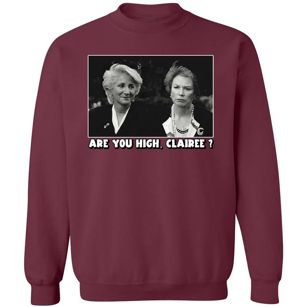 Classic Unisex Sweatshirt - UQWNPQ2L - Maroon - 8