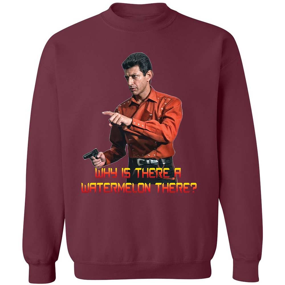 Classic Unisex Sweatshirt - CA3LJ4TX - Maroon - 8