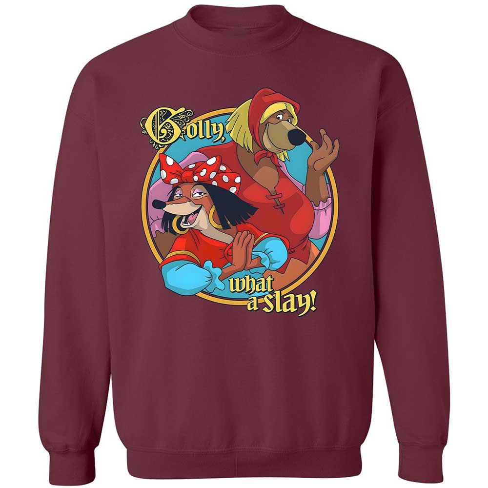 What a slay - Maroon - 8