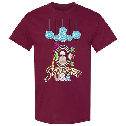 Skatetown Usa - Maroon - 8