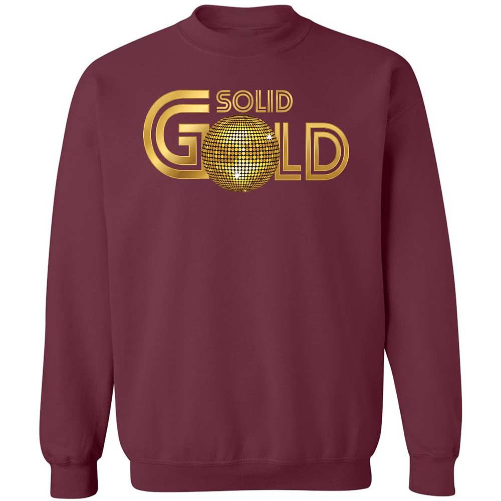 Solid Gold - Maroon - 8