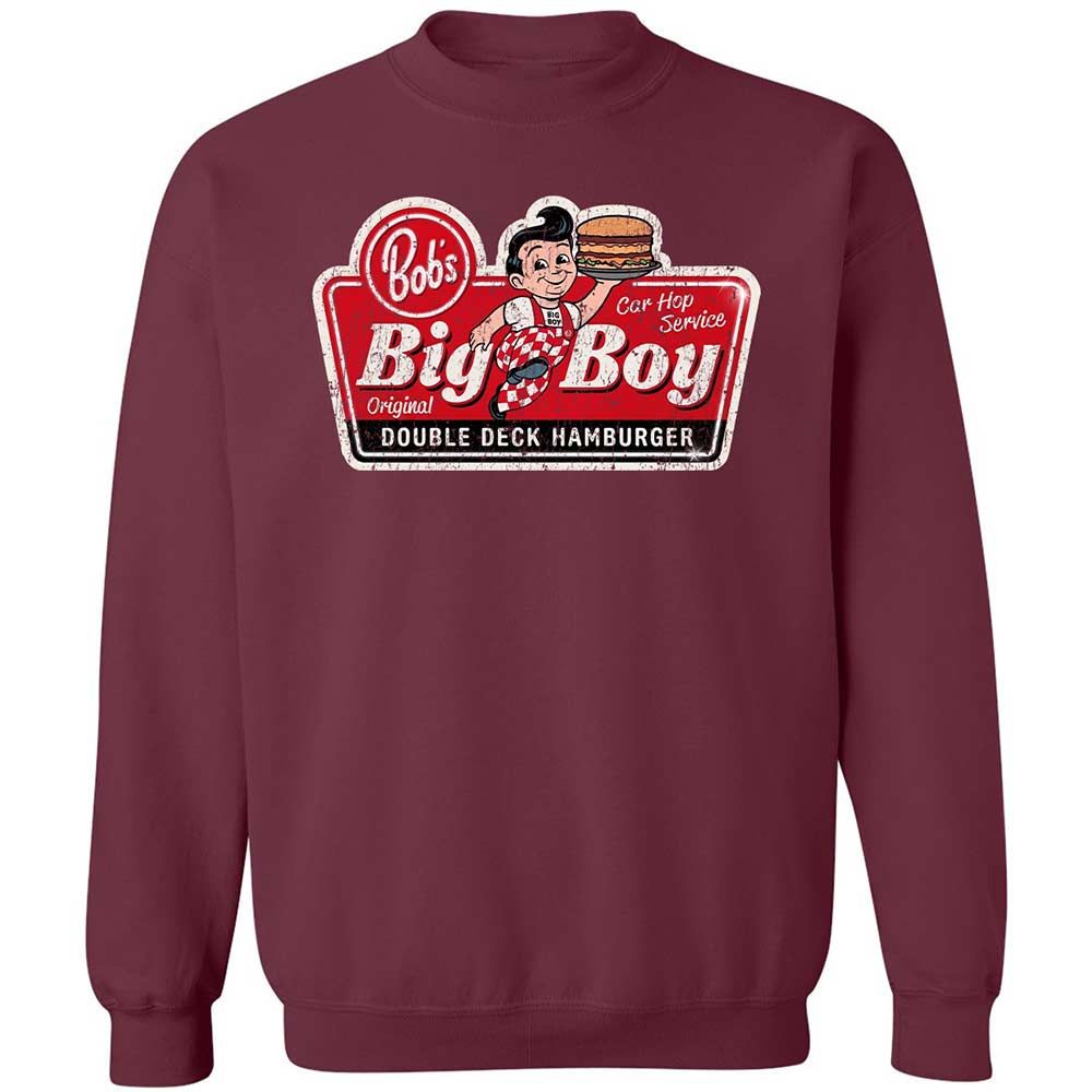 Bob's Big Kid - Maroon - 8