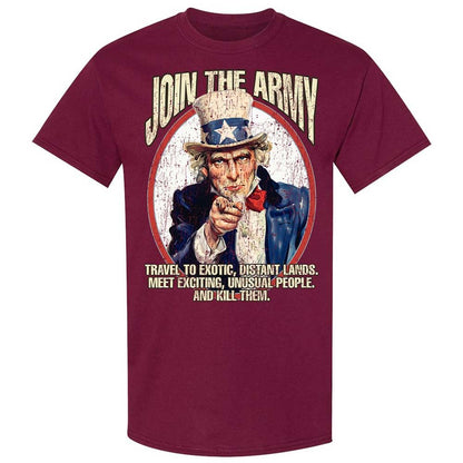 Join The Army - Maroon - 8