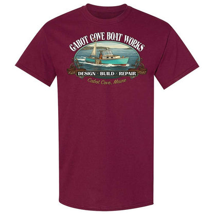 Classic Unisex T-Shirt - 8TDWXLGX - Maroon - 8