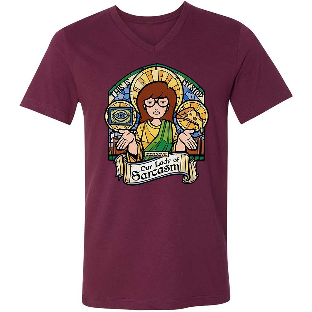 Daria Our Lady - Maroon - 8