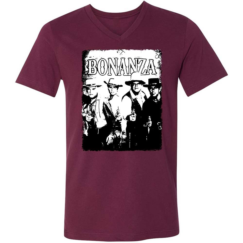 Ponderosa Ranch Crew - Maroon - 8