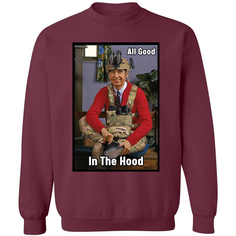 All Good In The Hood - Maroon - 8