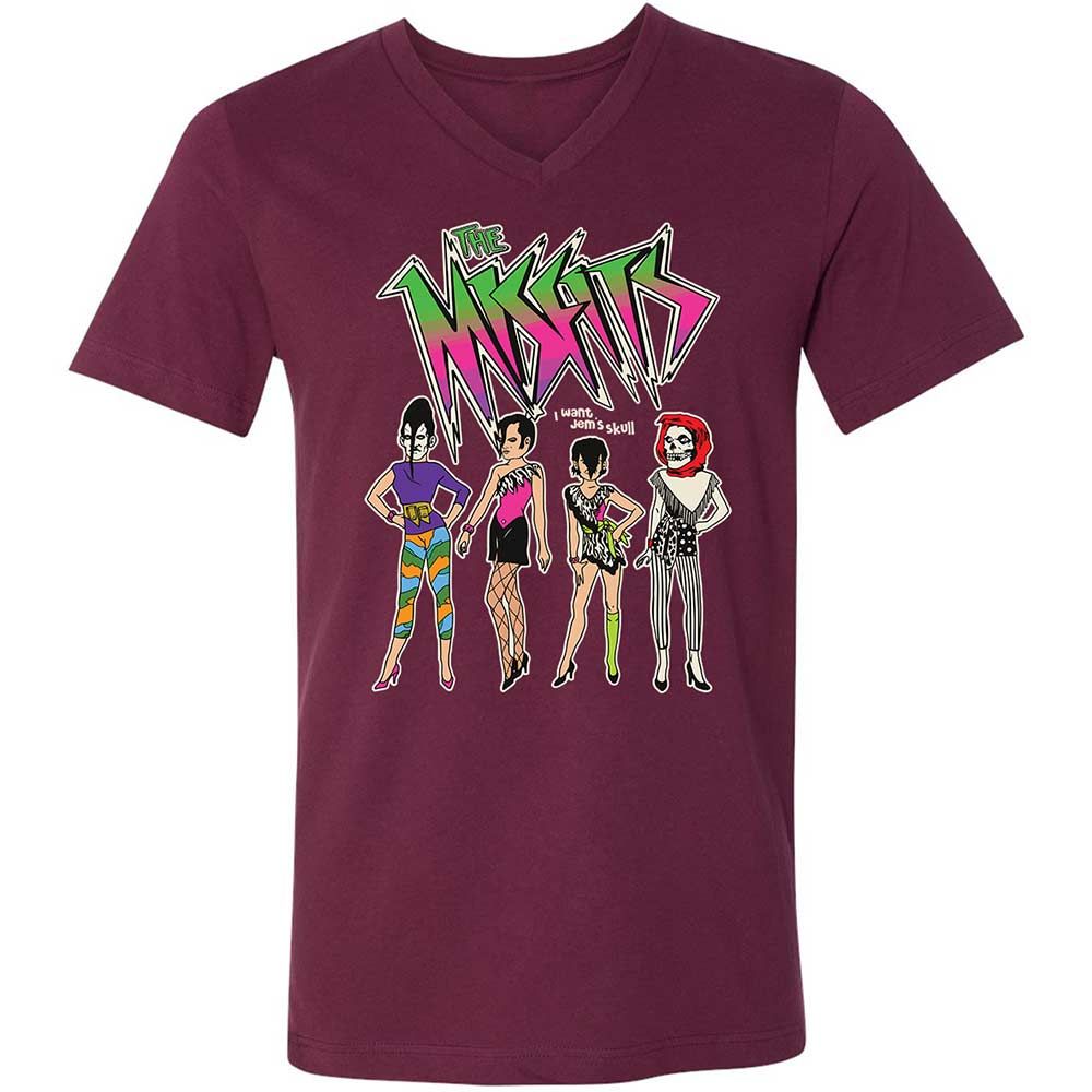 I want Jem's skull - Maroon - 8