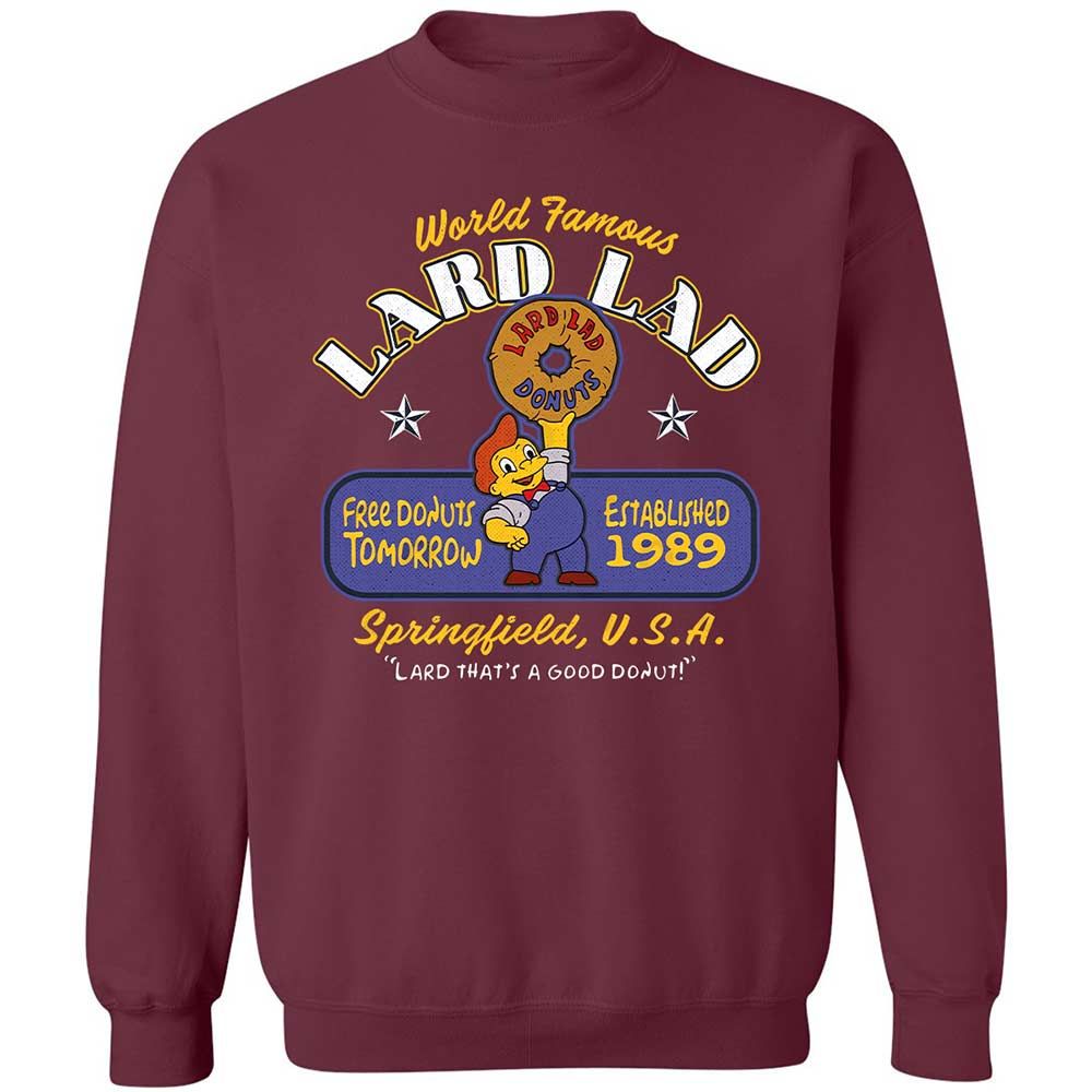 Classic Unisex Sweatshirt - 5YHQ458S - Maroon - 8