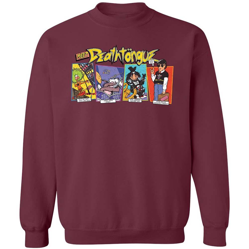 Classic Unisex Sweatshirt - K5H617G9 - Maroon - 8