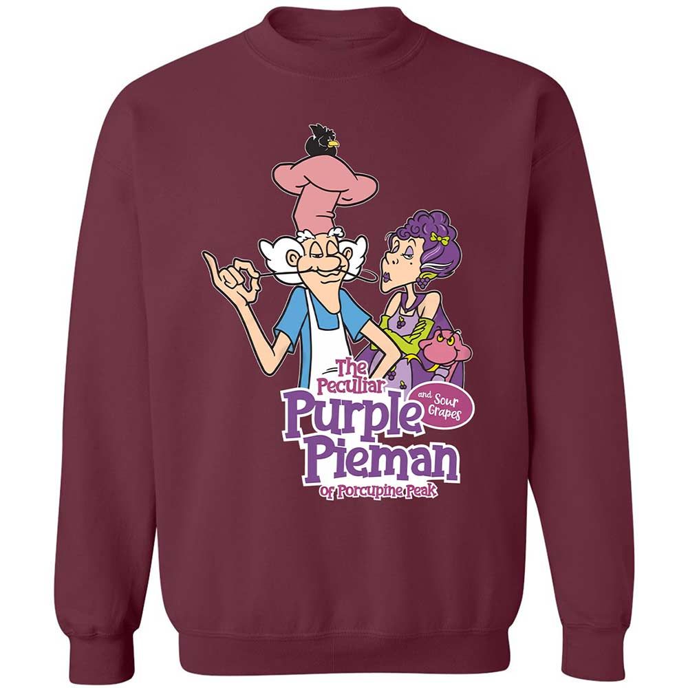 The Peculiar Purple Pie Man - Maroon - 8