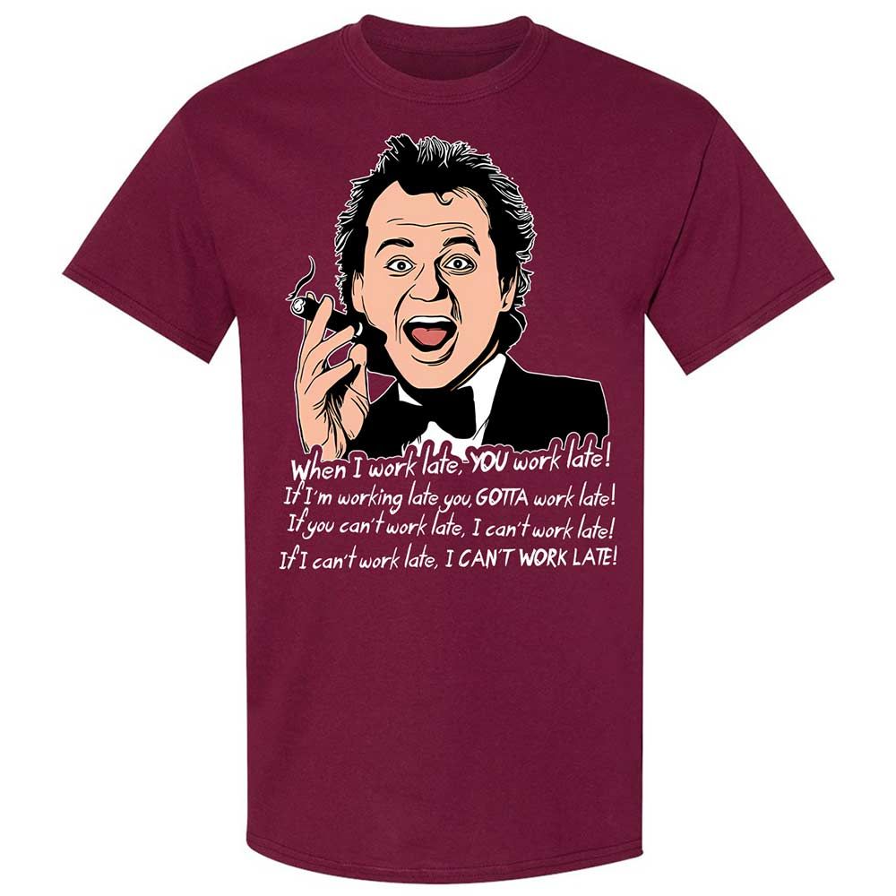 When I work late - Maroon - 8