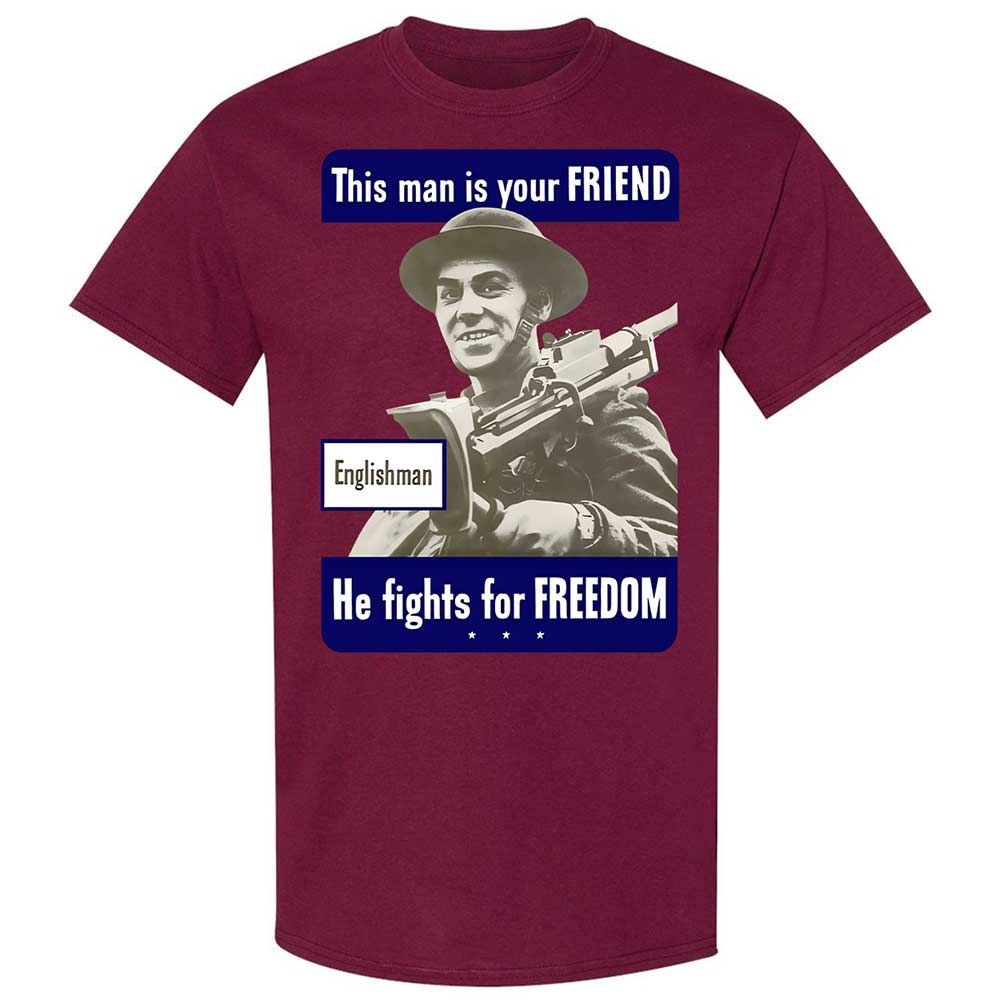This man is your Friend - Maroon - 8
