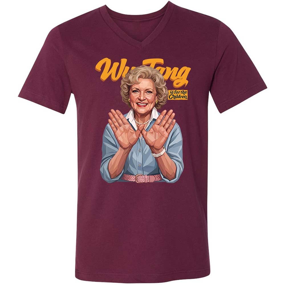 Stay golden and for the children - Maroon - 8