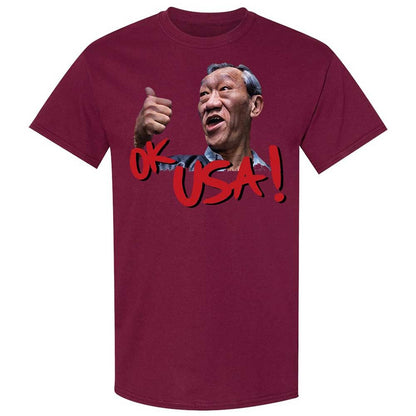 Classic Unisex T-Shirt - 62RLKMPE - Maroon - 8